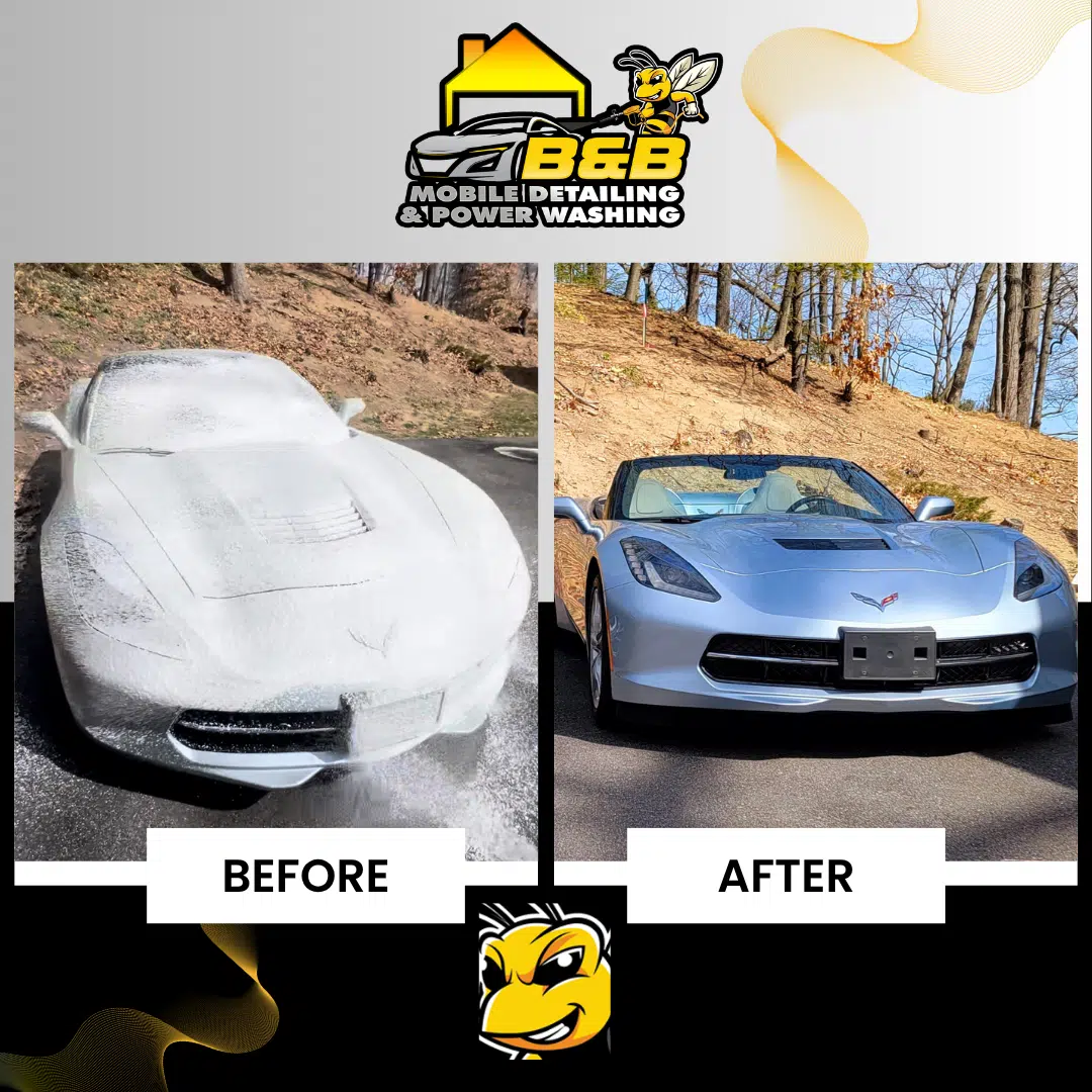 B&B car detailing Before After Post 2