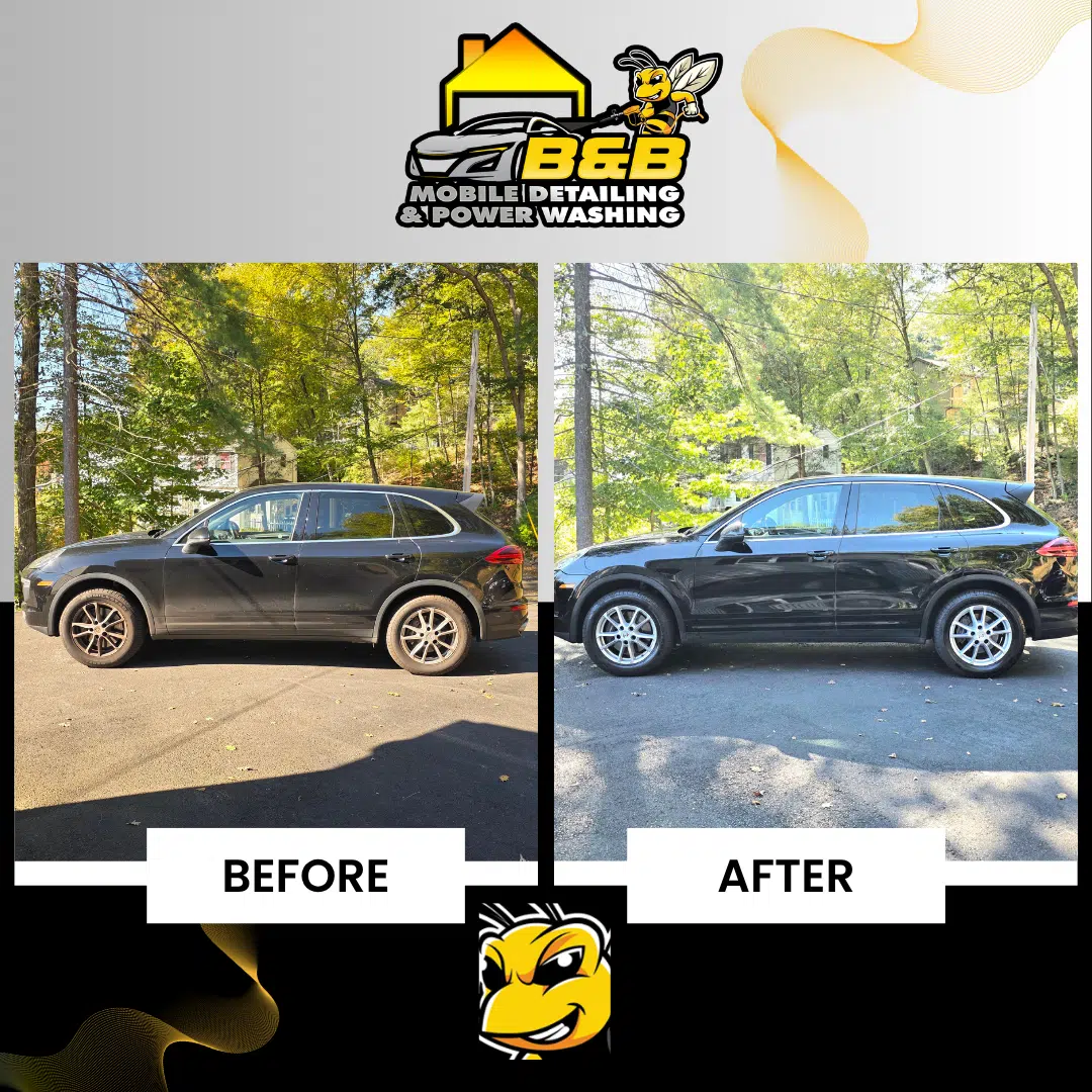 B&B car detailing Before After Post 8